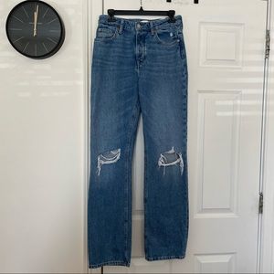 H&M Straight High Jeans
